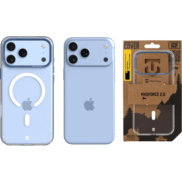 Tactical MagForce 2.0 Kryt pre Apple iPhone 17 Pro Max/18 Pro Max Blue - Puzdra - Obrázok 91d969b52f7f40e79581cc1632549dd5
