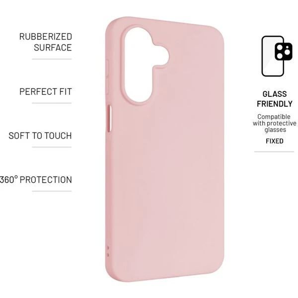 FIXED Story silikónový kryt Samsung Galaxy A17 4G/5G ružový - Puzdra - Obrázok 920783e7fa064b7bb145422e547da504