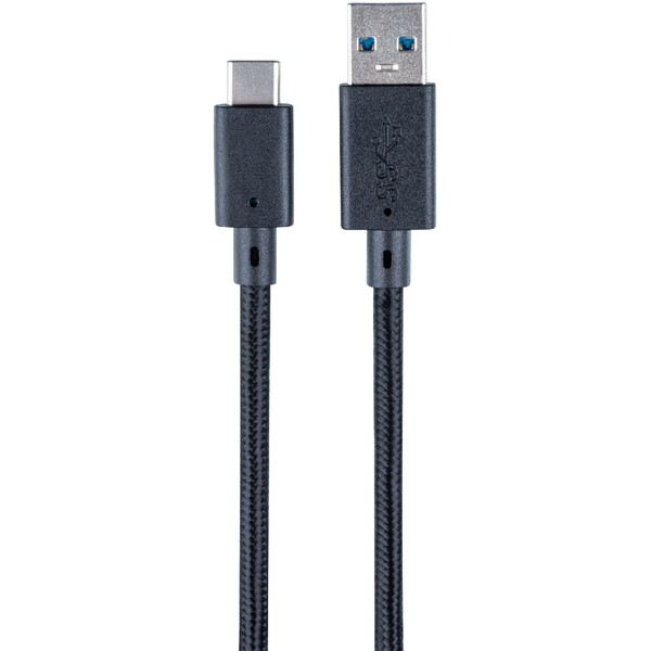 Bigben USB-A/USB-C napájací kábel pre PS5 3m čierny