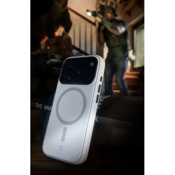 Tactical MagForce SmoothIsFast kryt Apple iPhone 17 Pro biely - Puzdra - Obrázok 92102d5cd41f4e048c4774571aeb051c