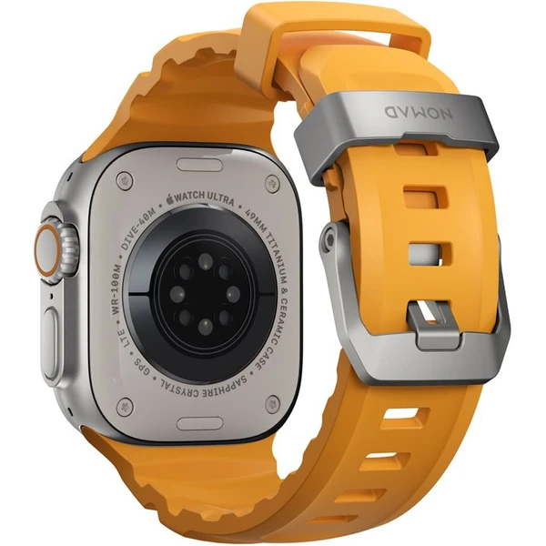 Nomad Rocky Point Band remienok Apple Watch 49/45/44/42mm strieborný/žltý - Remienky - Obrázok 9210f2cbdaa34e089aec28b4ffa3546a