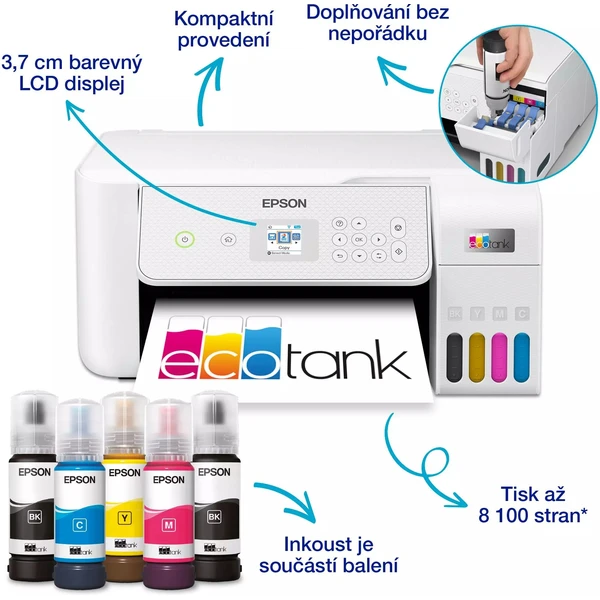 Epson EcoTank L3286 tlačiareň (záruka na 5 rokov po registrácii) - Tlačiarne - Obrázok 922d9f6d581a459f8924030e8bba7a57