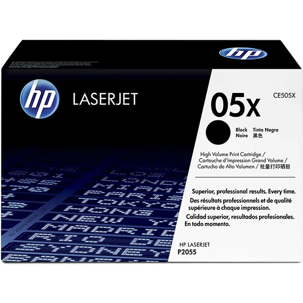 HP CE505X č. 05X Čierna originálna - Tonery - Hlavný obrázok