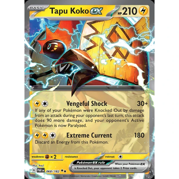 Tapu Koko ex (PAR 068) - Paradox Rift [Holo] - Kusové karty - Hlavný obrázok