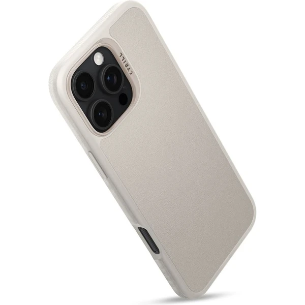 Spigen Cyrill Kajuk MagSafe kryt iPhone 16 Pro Max cream - Puzdra - Obrázok 92588752f4064caa8d9b5c13c72aa7c5