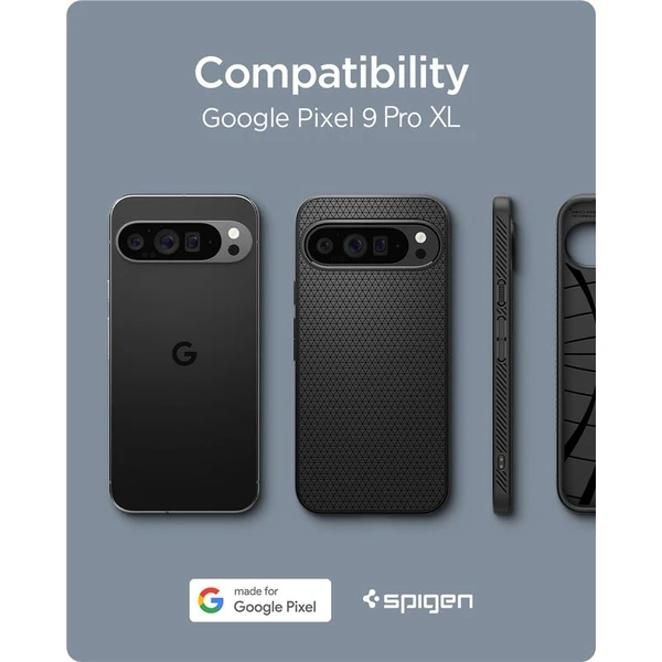 Spigen Liquid Air kryt Google Pixel 9 Pre XL matne čierny - Puzdra - Obrázok 927b8506b9794951915a057dbc0f557e