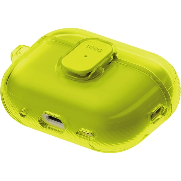 UNIQ Glase Pro Lock Case púzdro AirPods Pro 3 limetkové - Puzdra - Obrázok 9283283b054944ee9c92b6901f67b754