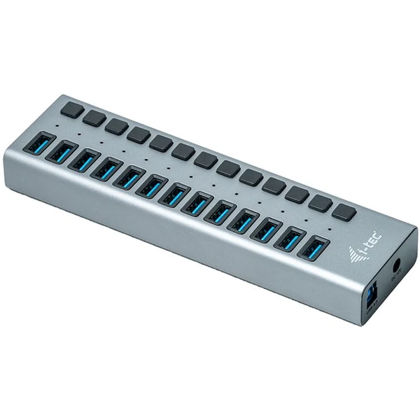 i-tec USB 3.0 Charging HUB 13 Port + Power Adapter 60 W - USB huby - Obrázok 929B000501
