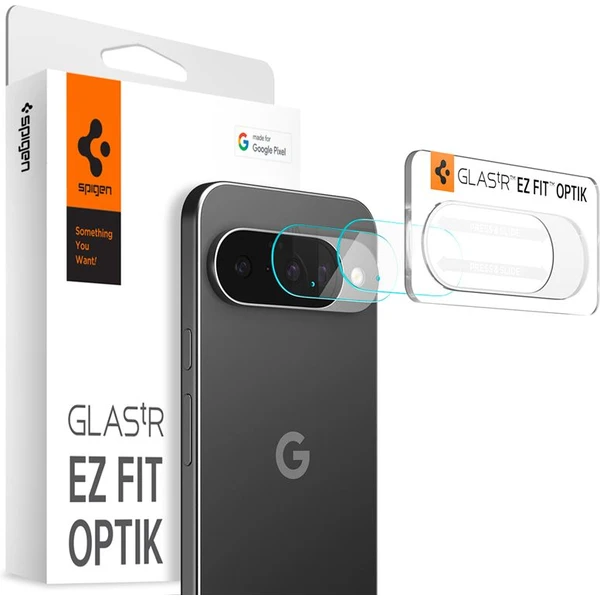 Spigen Glass tR EZ Fit Optik 2 Pack tvrdené sklo na fotoapará Google Pixel 10 číre - Ochranné fólie a sklo - Hlavný obrázok