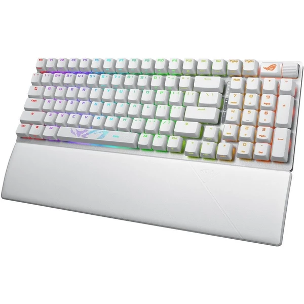 ASUS ROG Strix Scope II 96 (ROG NX SNOW / PBT) bezdrôtová herná klávesnica US biela - Klávesnice - Obrázok 92C4000K01
