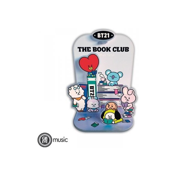 Akrylová dioráma Abysse Corp BT21 - Bookclub