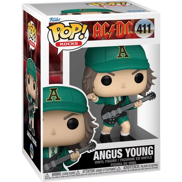 Funko POP! #411 Rocks: AC/DC - Angus Young (Green) - Funko POP! - Obrázok 92RA000J01
