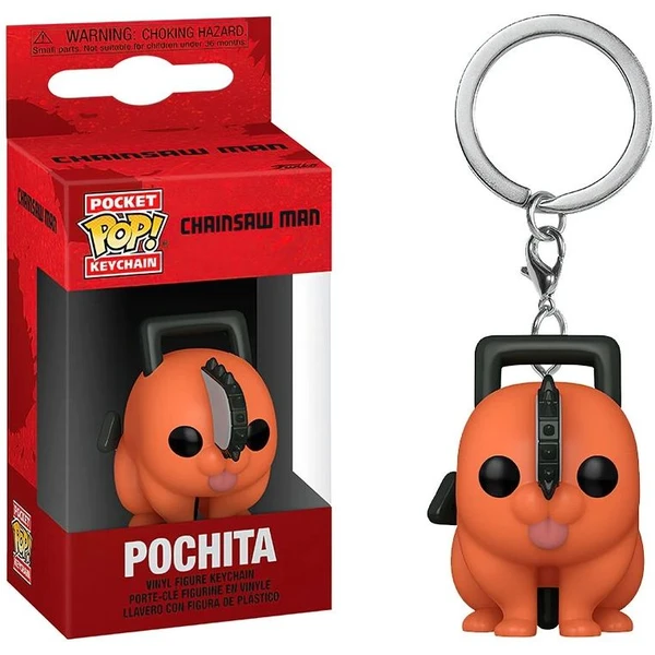 Funko POP! Keychain: Chainsaw Man - Pochita  - Kľúčenky - Hlavný obrázok