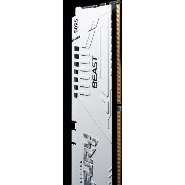 Kingston FURY Beast White DDR5 32GB 5600MT/s CL40 DIMM (2x16GB) XMP - Operačné pamäte - Obrázok 92XN100501