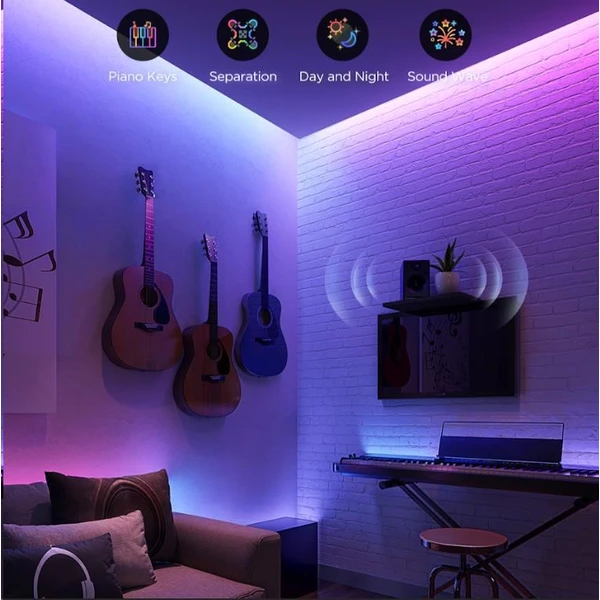 Govee Strip Light 2 Pre RGBICWW Matter LED pásik, 5m - Inteligentné osvetlenie - Obrázok 92a190f8b9cc4d9ba80364e77e5f759c