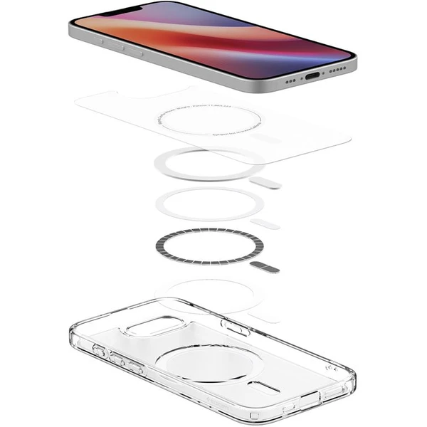 Spigen Ultra Hybrid MagSafe kryt iPhone 17e/16e frost white - Puzdra - Obrázok 92a46c869c834d088f5df01bf36d911f