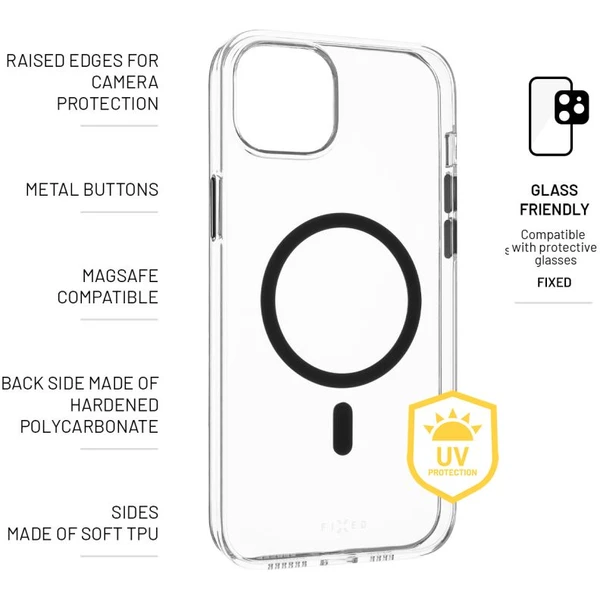 FIXED MagPurity kryt s Magsafe pre Apple iPhone 16 Plus číry - Puzdra - Obrázok 92ac47a5090243e2959c8b4fe95666cf