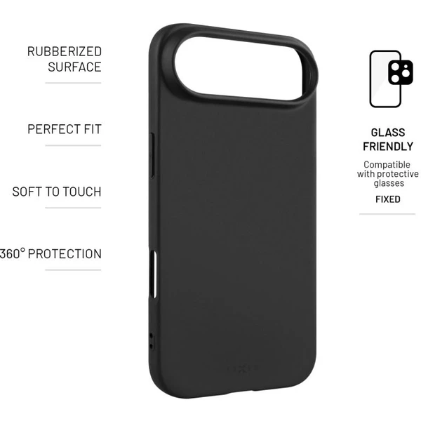 FIXED Story silikónový kryt Apple iPhone Air čierny - Puzdra - Obrázok 92ce8827e7744d3caf732bf32e322857