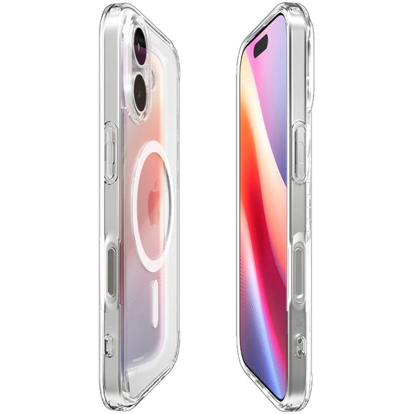 Spigen Ultra Hybrid MagSafe kryt iPhone 17 clear white - Puzdra - Obrázok 9306faae811a4241ac51245e79b1baf0