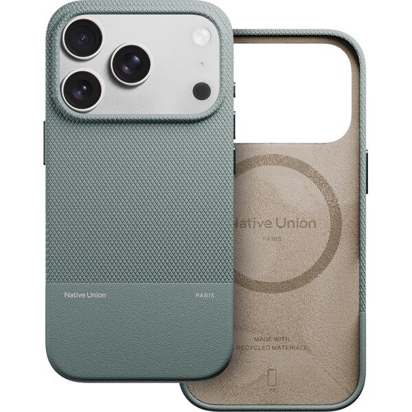 E-shop Native Union (RE) Classic MagSafe kryt z recyklovaného materiálu iPhone 17 Pro slate green
