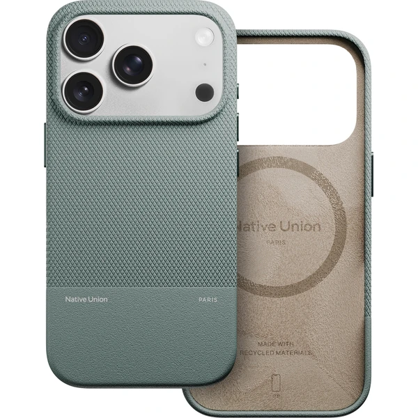 Native Union (RE) Classic MagSafe kryt z recyklovaného materiálu iPhone 17 Pro slate green - Puzdra - Hlavný obrázok