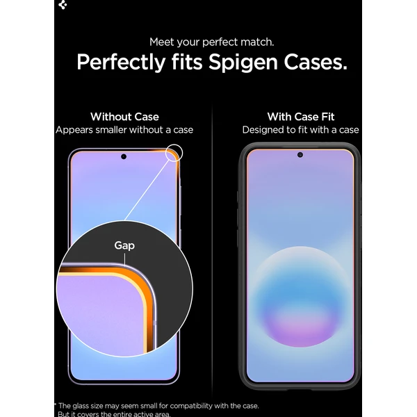 Spigen Glass tR EZ Fit Pro sklo Samsung Galaxy A57 5G (2 ks) - Ochranné fólie a sklo - Obrázok 9325f5f02dd5439fa8ba34728512afa6