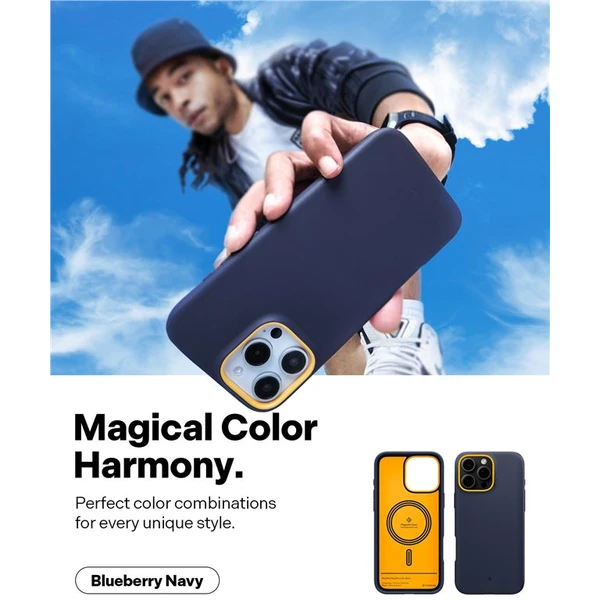 Spigen Caseology Nano Pop MagSafe kryt iPhone 16 Pro blueberry navy - Puzdra - Obrázok 933019bc2329402eb1a2aaca98a15500