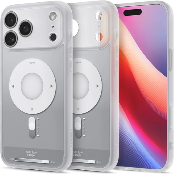 Spigen Ultra Hybrid MagSafe kryt iPhone 17 Pro classic silver - Puzdra - Hlavný obrázok