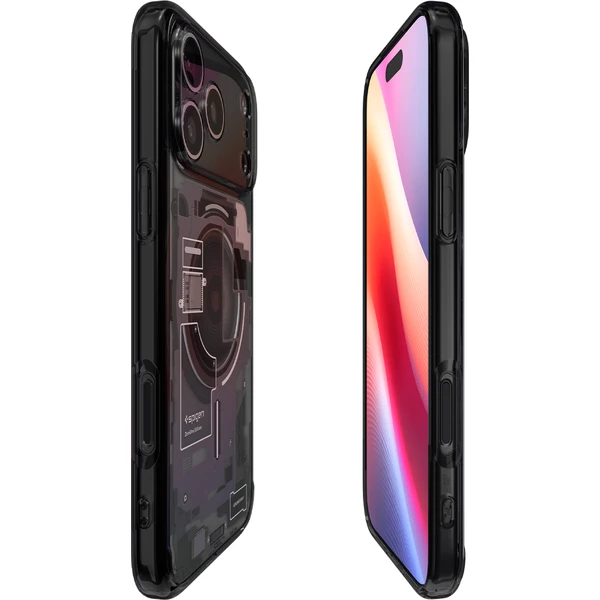 Spigen Ultra Hybrid MagSafe kryt iPhone 18 Pro/17 Pro zero one black - Puzdra - Obrázok 9374feb630e54de18bbb6edd1e8716b4