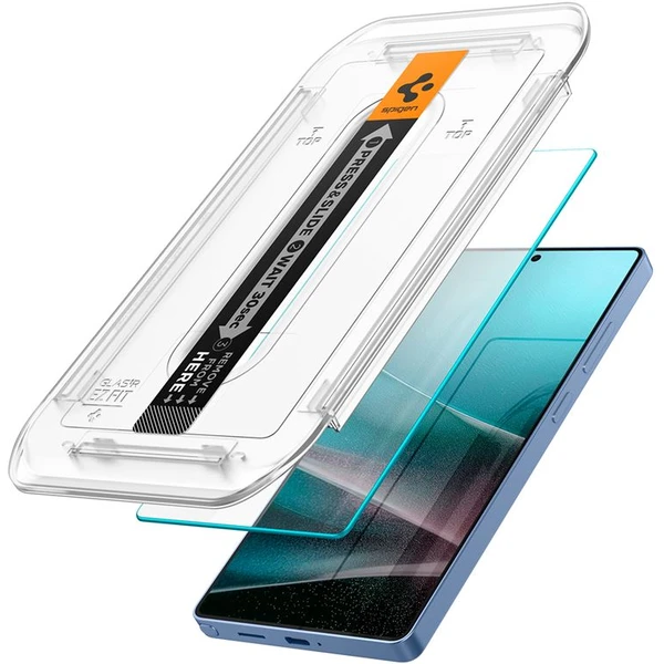 Spigen Glass TR EZ Fit HD sklo Samsung Galaxy S25 Ultra číre (2 ks) - Ochranné fólie a sklo - Obrázok 9377f16e032c488d944fb0504c3afdcd