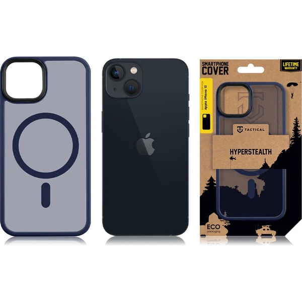 Tactical MagForce Hyperstealth kryt iPhone 13 Deep Blue - Puzdra - Obrázok 93G1000701