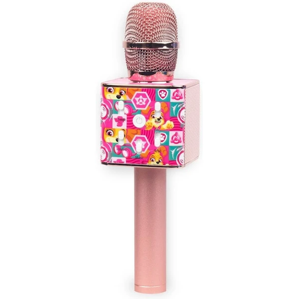 Nickelodeon Tlapková patrola Bluetooth mikrofón ružový - Mikrofóny - Hlavný obrázok