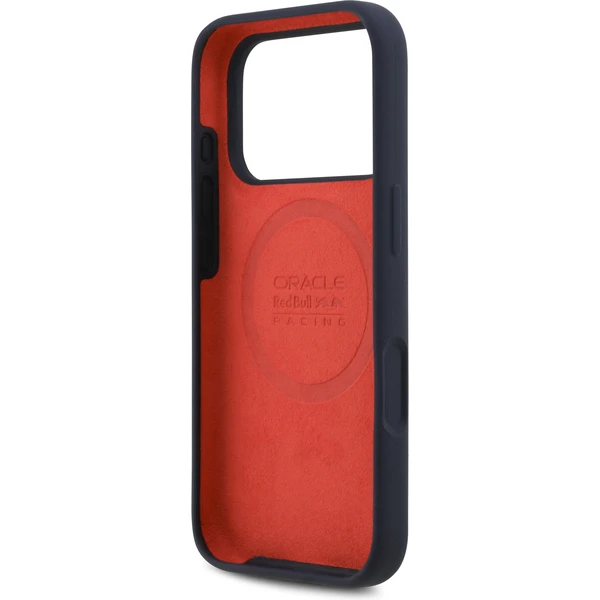 Oracle Red Bull Silicone Red Ring MagSafe kryt iPhone 17 Pro modrý - Puzdra - Obrázok 93acac59b936438885e2095ba83f4683