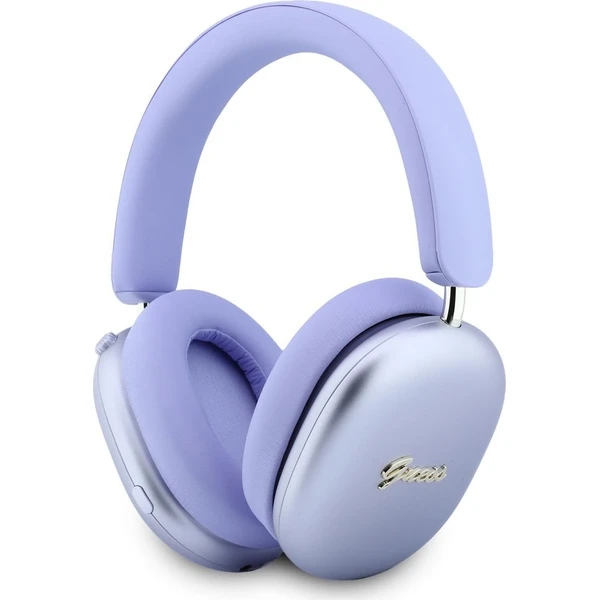 Guess Metallic Script Logo ENC Bezdrôtová Slúchadlá Purple - Slúchadlá - Hlavný obrázok