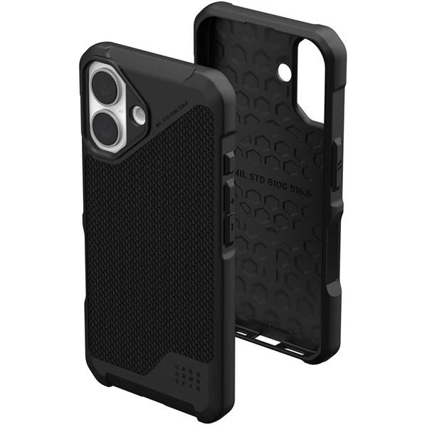 UAG Metropolis LT Magsafe Kevlar kryt iPhone 16 čierny - Puzdra - Obrázok 93b73403d66c4817a6e4dec44e05416c