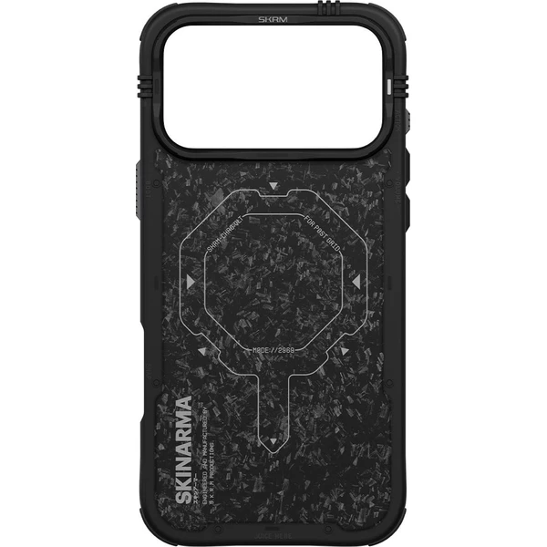 SKINARMA Vektor Mag-Charge MagSafe kryt iPhone 17 Pro Max Onyx - Puzdra - Obrázok 93fbb28b7a494936a3c9433e3f3693df