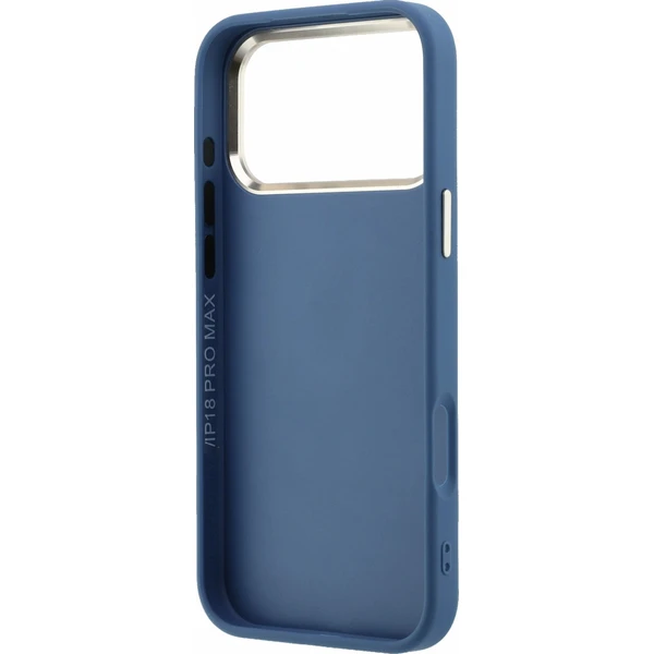 Guess PU 4G Resin Metal Logo Zadný Kryt pre iPhone 18 Pro Blue - Puzdra - Obrázok 93ffa46ae81a4c6db0b60ef92cd1b1ac