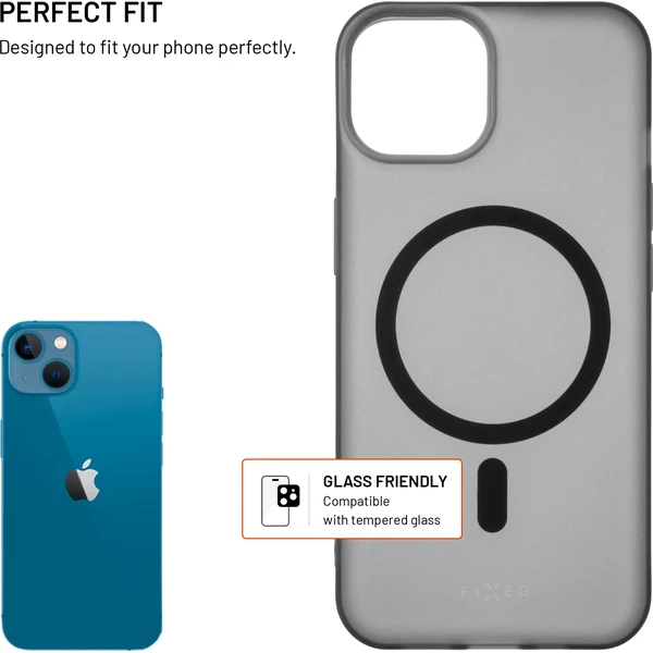 FIXED MagStory TPU kryt s MagSafe Apple iPhone 13 dymový - Puzdra - Obrázok 942a8a0864f54a7681ee38a203121ca6