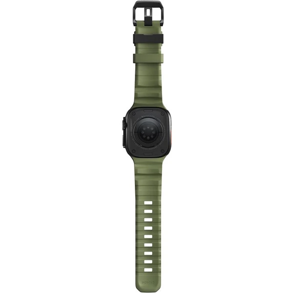 Nomad Rocky Point Band remienok Apple Watch 49/45/44/42mm čierny/tmavo zelený - Remienky - Obrázok 943ec8af0eb2428fad652a8ec29b99dc