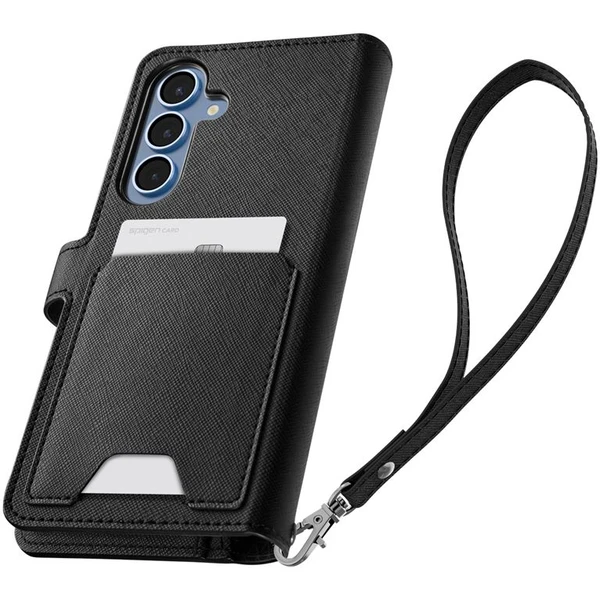 Spigen Wallet S púzdro Samsung Galaxy S25+ čierne - Puzdra - Obrázok 9451079f02e24fbbb72ebb4a642710da