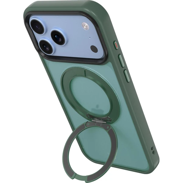 Tactical MagForce Hyperstand Kryt pre Apple iPhone 17 Pro/18 Pro Forest Green - Puzdra - Obrázok 945d61aa1a2244dd8464d23b76934f97
