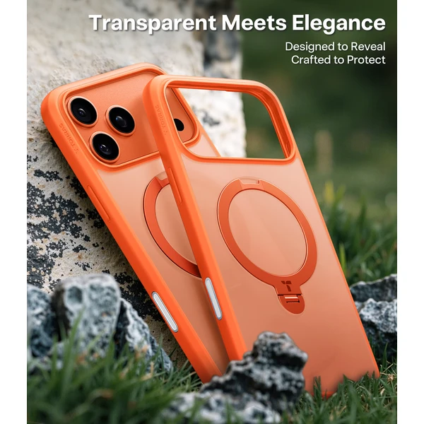 Torras Ostand Q3 Spin MagSafe kryt iPhone 17 Pro energy oranžová - Puzdra - Obrázok 94637751c41a4f62b42c0b92e58189d5