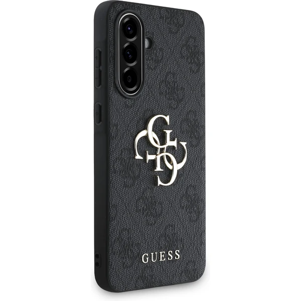 Guess PU 4G Metal Logo kryt Samsung Galaxy A56 sivý - Puzdra - Obrázok 94697df410c54a10822db1ee43795784