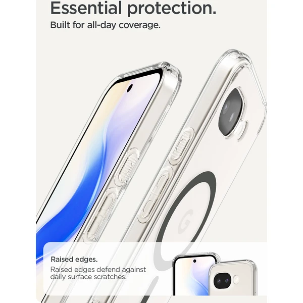 Spigen Ultra Hybrid MagSafe kryt Google Pixel 10a clear graphite - Puzdra - Obrázok 946e4e575769491cbe3cbc7822120cb6
