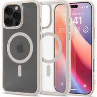 Spigen Ultra Hybrid MagSafe kryt iPhone 16 Pro Max frost natural titanium - Puzdra