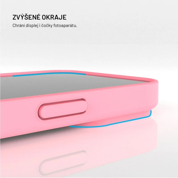 FIXED ReStory TPU recyklovaný kryt Apple iPhone 13 ružový - Puzdra - Obrázok 9494e11458a646c9abbd75cb2f4d8273