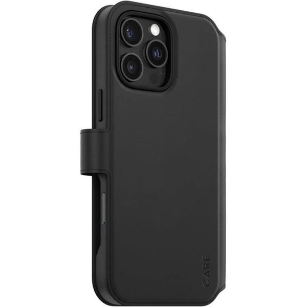 PanzerGlass® CARE puzdro Apple iPhone 16 Pro Max MagSafe Wallet 2v1 čierny - Puzdra - Hlavný obrázok