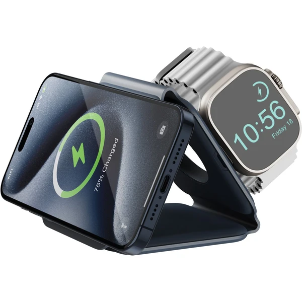 ENERGEA GoMag Trio Plus 3v1 MagSafe nabíjačka modrá - Nabíjačky - Obrázok 94J5000L01