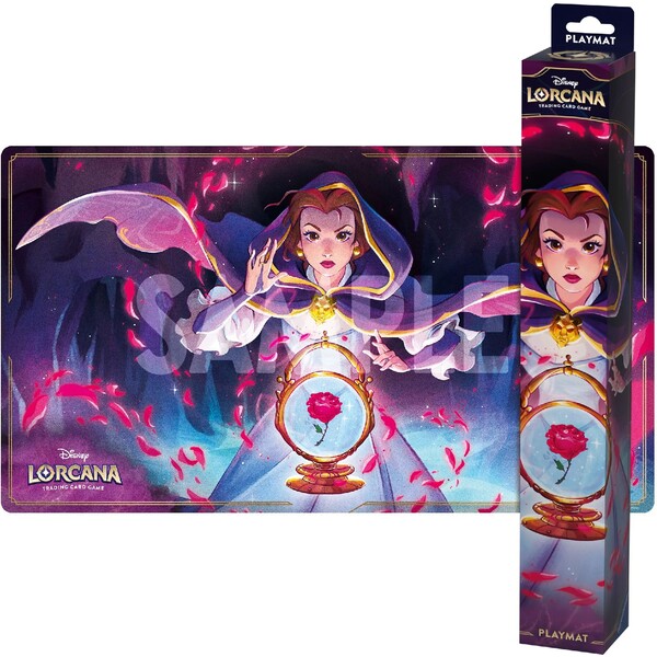 Disney Lorcana: Shimmering Skies - Playmat Mystic glimmer z Belle, Beauty and the Beast