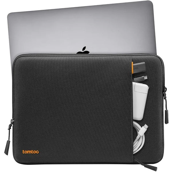 tomtoc Sleeve 14" MacBook Pro čierna - Puzdra - Obrázok 94W0000601